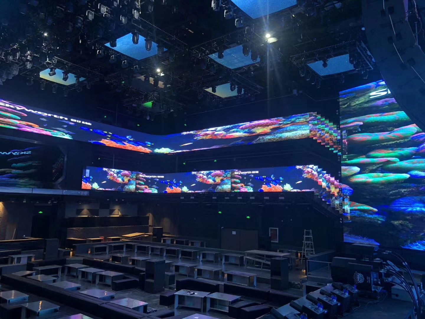 indoor transparent led display