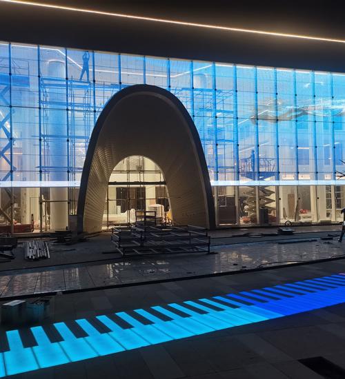 transparent LED Displays, creative led screens