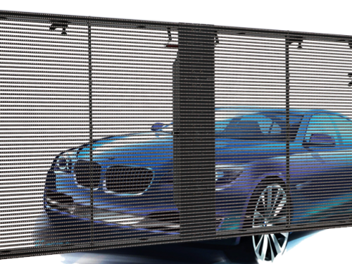 Transparent screen black rental