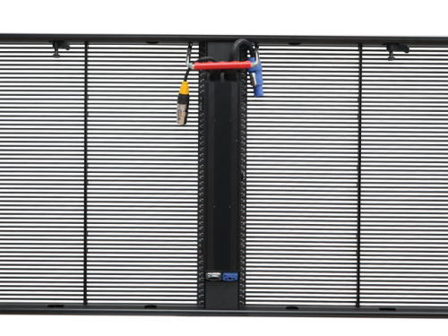Transparent screen black rental